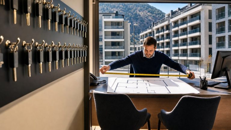 Andorra vende un 35% menos de inmuebles y el precio por metro no baja