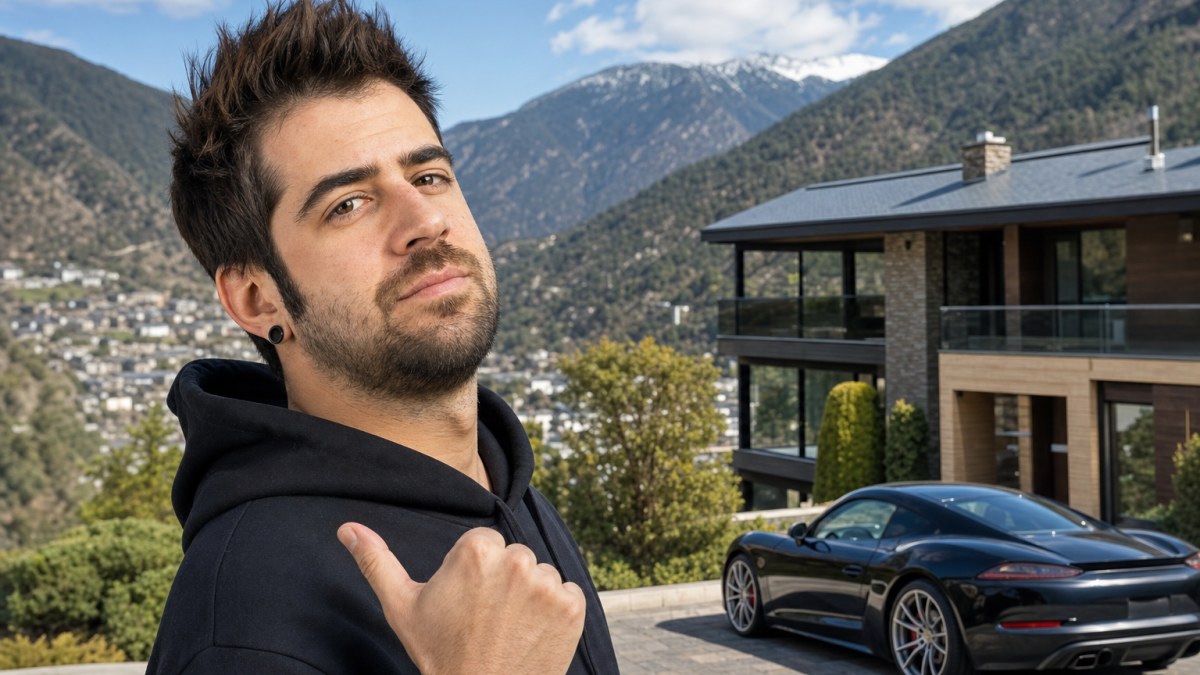 AuronPlay en Andorra: por qué se mudó, dónde está su residencia y como lleva su vida en el Principado