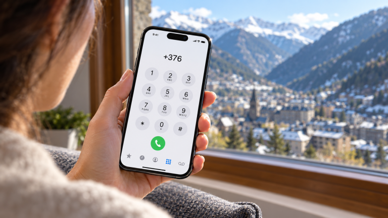 Prefijo de Andorra: el +376 y cómo marcar desde España
