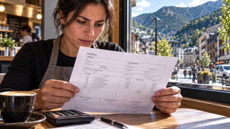 Salario mínimo en Andorra 2026: cuánto es en bruto, en neto y por hora