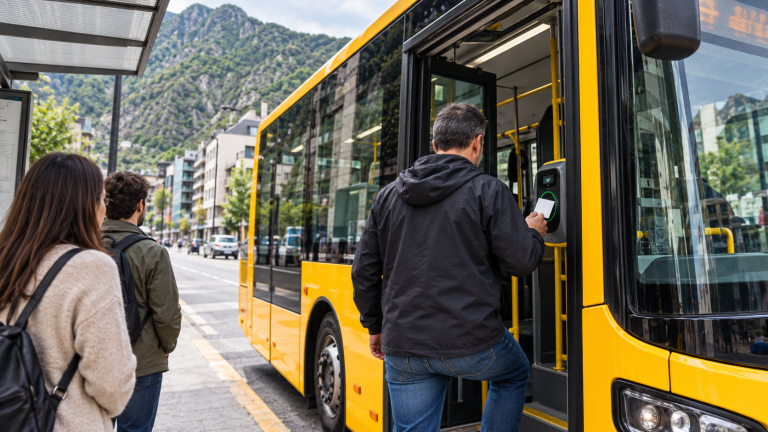 Transporte público en Andorra: líneas, precios y el abono gratuito